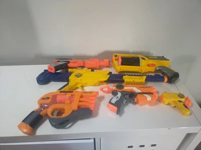 $8 • Buy NERF Bulk Set, Inc. Zombie Strike, Maverick Rev 6, Persuader, X Shot, Firestrike
