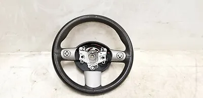 2005 Mini Cooper S Driver Leather Steering Wheel 3 Spoke Cruise Button 02-06 05s • $69.95