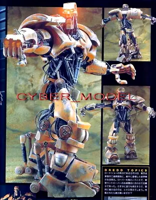 11 ABC Warrior Robot JUDGE DREDD +LED Eyes Sci-Fi Movies Vinyl Model Kit 1/9 • $29.95