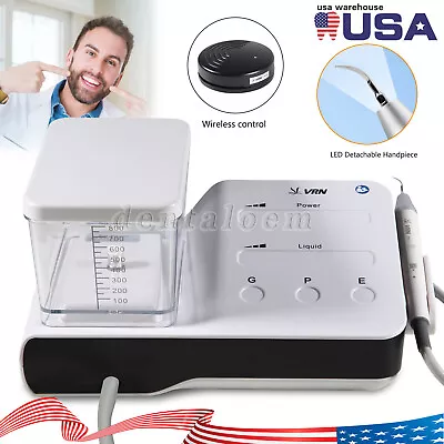 LED Dental Ultrasonic Piezo Scaler Handpiece Bottles Fit EMS Cavitron Woodpecker • $199