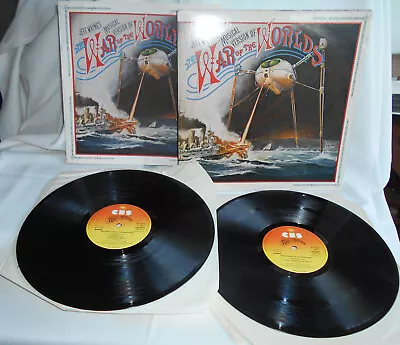 Jeff Wayne's War Of The Worlds Cbs 82671 Double Album. Booklet 1978 • £9