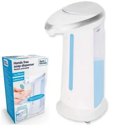 330ml Touchless Automatic Soap Dispenser Hands Free Liquid Sanitiser IR Sensor • £6.99