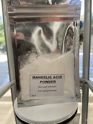 Mandelic Acid Powder Skin Peel Exfoliator Anti Aging Lightener. US Seller. 10 Gr • $7.79