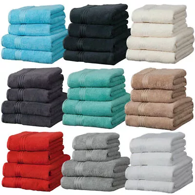 Premium Quality  100% Egyptian Combed Cotton Soft Hand Towels  550 GSM • £18.99