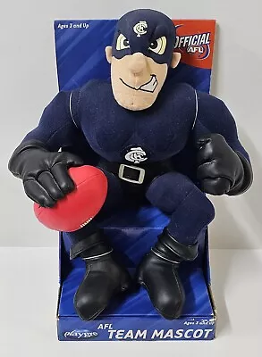 Vintage Official AFL Carlton Blues Team Mascot In Original Box Playgro • $249.95