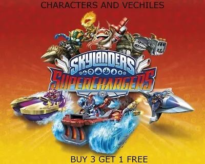 Skylanders SUPERCHARGERS Buy 3 Get 1 Free FAST FREE SHIPPING USA  • $9.95