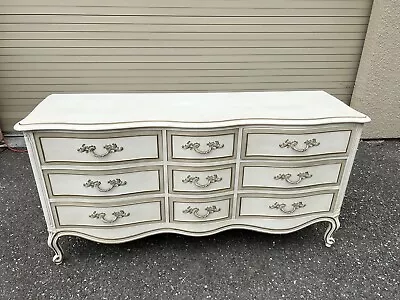 Drexel Touraine II French Provincial Dresser With Nine Drawers # 239-130-4 • $1750