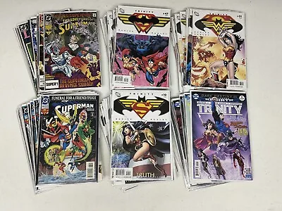 HUGE LOT OF 100 SUPERMAN Comic Books DC #1 Sleeved & Boarded FREE SHIPPING • $15.50