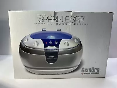 GemOro Sparkle Spa Ultrasonic Cleaner (Model SS-1780) - NEW • $24.95