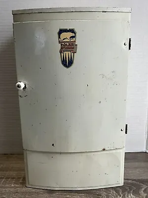 Vintage 1940's WOLVERINE POLAR Toy Refrigerator Tin Metal W/ Ice Tray • $15