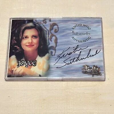 Buffy The Vampire Slayer Inkworks Autograph A14 Kristine Sutherland As Joyce • $59