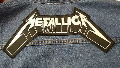 Metallica BACK Patch Embroidered High-quality Thrash Metal Megadeth Slayer Tool • $15