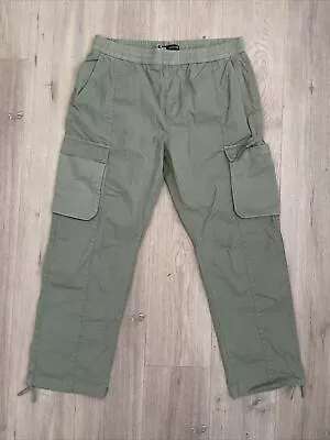 Zara Mens Size XL Khaki Cargo Pants- Casual Pockets • $24.95