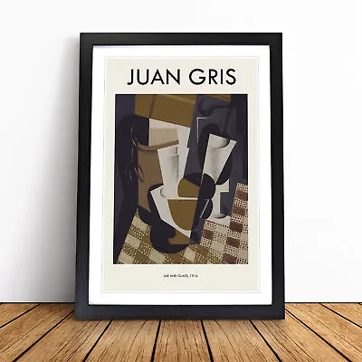 Jug And Glass By Juan Gris Wall Art Print Framed Canvas Picture Poster Decor • $21.10
