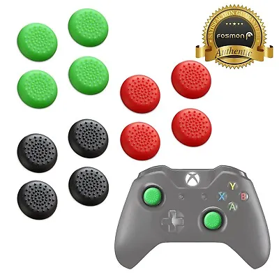 4x Silicone Analog Thumb Stick Grip Caps Cover For Xbox One X Elite Controller • $7.99