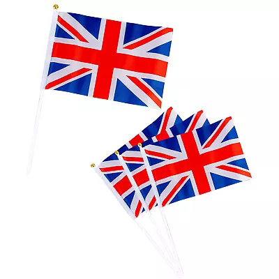 2023 Union Jack Flag Small Hand Waving British Royal Coronation Party Event UK • £4.15