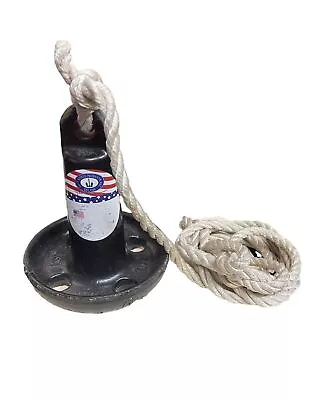 Greenfield 10 Lb Mushroom Anchor Rubber Coated Black 410BWLM Pounds Inc HD Rope  • $38