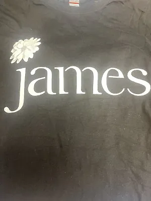 £19.95 • Buy James Last Black L 2023 Tour T Shirt