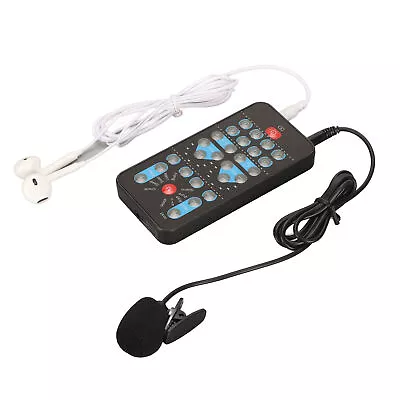 Handheld Voice Changer ABS Sound Disguiser With 8 Sound Effects For Phone NGF • $21.10