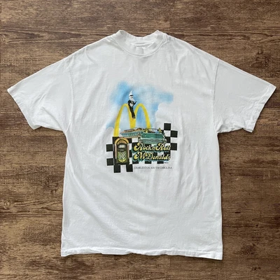 $56 • Buy Vintage 1990s McDonalds Make It Mac Tonight Rock And Roll Charleston SC T-Shirt