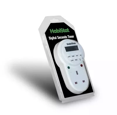 £18.84 • Buy HABISTAT DIGITAL SECONDS TIMER Reptile Vivarium Spray Systems, Misters & Foggers