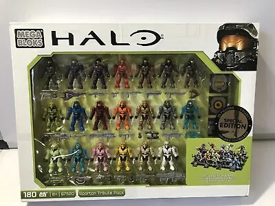 Mega Bloks HALO Spartan Tribute Pack Special Edition 97520 BOXES NOT MINT READ • $100
