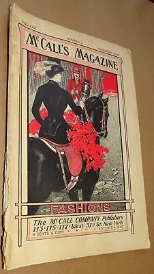 November 1902 McCall's Magazine - Fashions • $40.50