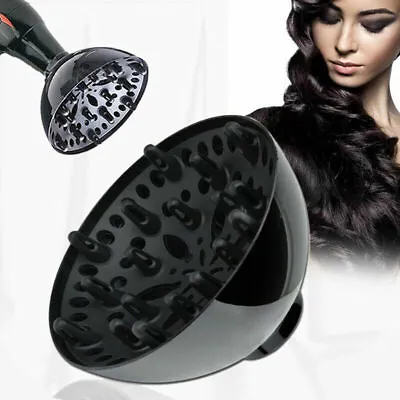 Professional Universal Hair Dryer Diffuser Salon Attachment Hair Blow Dryer YJN • $9.97