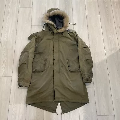 Relwen Fishtail Parka Medium Rare Olive Green With Liner Size Medium - DEFECTS • $174.99