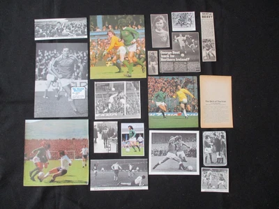 £2.99 • Buy GEORGE BEST - Northern Ireland: Bundle Of Football Magazine/Annual Cuttings 