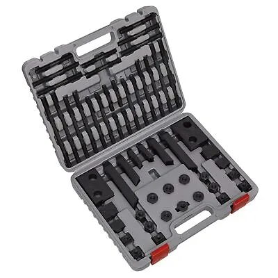 Sealey Clamping Kit 58 Piece Milling/Drilling Restraining Clamping Kit SM25/52T • £128.21