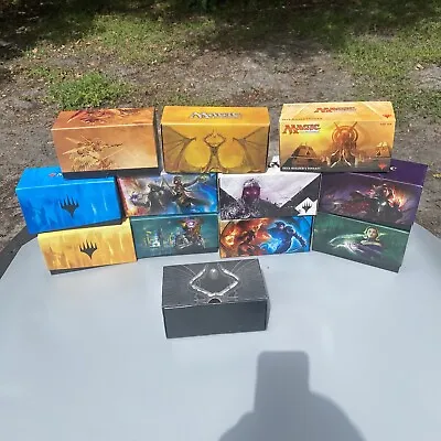 MTG Fat Pack Deck Box Bundle Lot Of 12 Empty Boxes Magic The Gathering • $49.95