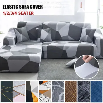 $25.05 • Buy Elastic Sofa Slipcover All-inclusive Sofa Cover Living Room Corner Longue Cover
