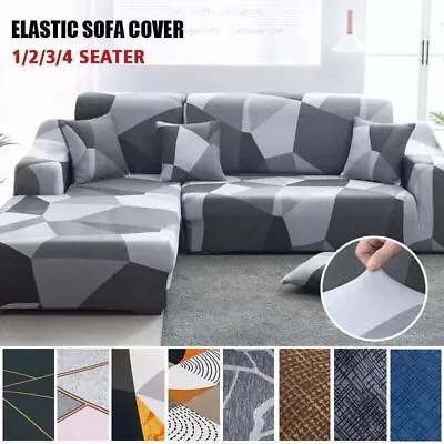 $25.05 • Buy Elastic Sofa Slipcover All-inclusive Sofa Cover Living Room Corner Longue Cover
