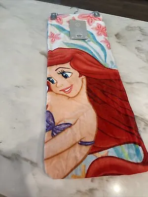 Disney Little Mermaid Ariel Sunkissed Beach Towel Super Soft Large Size 27 X54  • $10.99