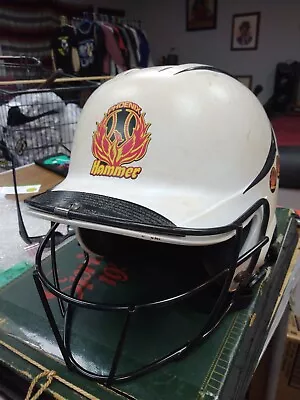 Mizuno Full Face Phoenix Hammer Batting Helmet Sz6 3/4-7  • $15.99