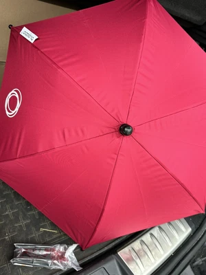 Brand New Bugaboo Parasol Plus Ruby Red Donkey Bee Fox Cameleon Buffalo Sun • £29.99