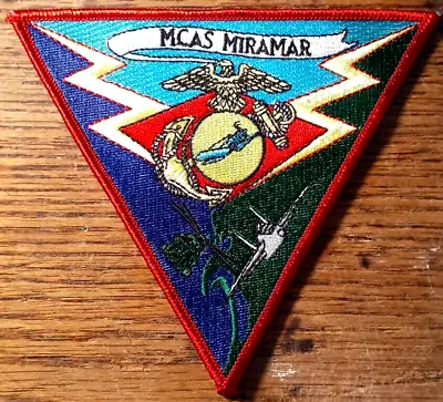 MCAS Marine Corps Air Station Miramar USMC Base Squadron 5 Inch Patch • $14.95