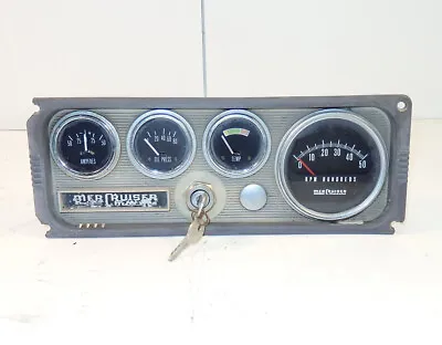 Vintage Kiekaefer Mercury Mercruiser Gauges Instruments Tach Amps Oil Temp • $49