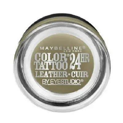 💋 Maybelline By Eye Studio Color Tattoo Leather 85 Deep Forest Army Green • $3.99