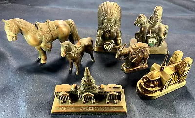 Vintage Metal Horses Indians Washington Capital Notre Dame- Souvenirs • $7