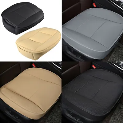 $15.99 • Buy Universal PU Leather Car Front Cover Cushion Bottom Seat Pad Mat Full Surrounded