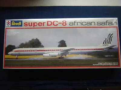 Revell Super DC-8 African Safari Airline Kit #4231 1:144 Factory Sealed • $34.99