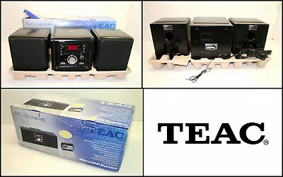 TEAC MC-D80MP-B AUX CD Radio Micro Hi-Fi System • $50