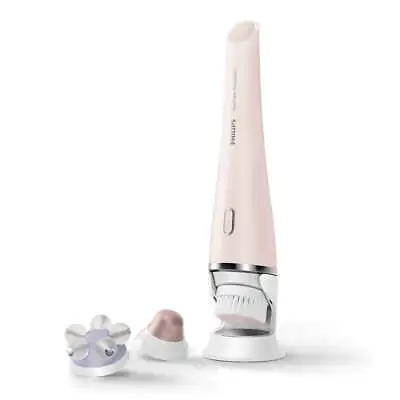 PHILIPS SC5363/10 VisaPure Advanced Sensitive Kit Pink Cleansing Brush Massager • $187.58