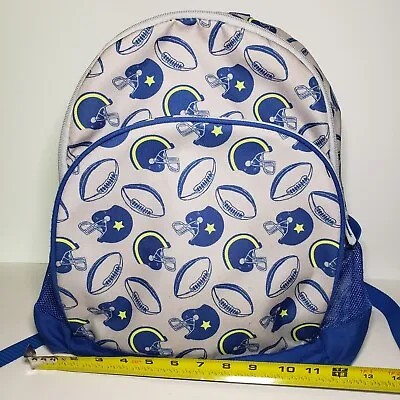 Gymboree Football Helmet Backpack Toddler Blue Bag Childs Kids Pre-School • $13