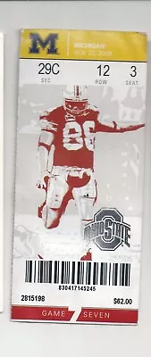 2008 Michigan Ohio State Original College Football Ticket Stub NCAA • $9.99