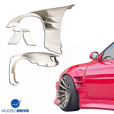ModeloDrive FRP ORI T4 75mm Wide Body Fenders (front) 6pc S14 For 240SX Nissan  • $461