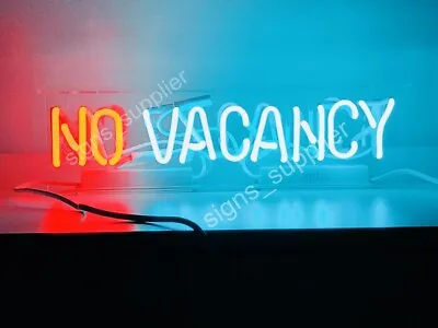 $148.59 • Buy 17  No Vacancy With Switch On Off Acrylic Neon Sign Light Visual Bar Beer L2474