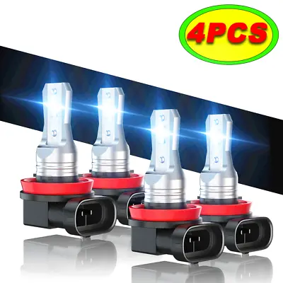 For Volvo S80 2007- 2013 6000K White LED Headlight High-Low Beam Bulbs Kit H11 • $19.99